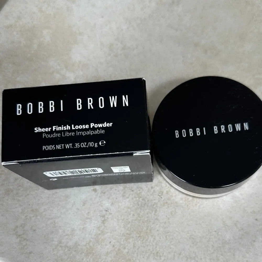 Bobbi Brown Sheer Finish Loose Powder Pale Yellow 0.35oz Face Makeup Setting